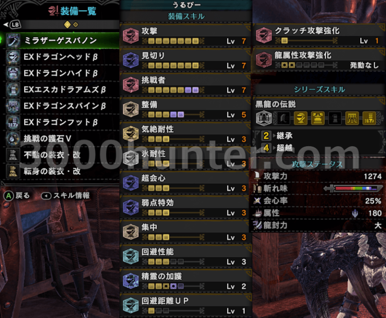 MHW I歴戦王イヴェルカーナ対策用の太刀装備 三千狩世界MH攻略情報サイト